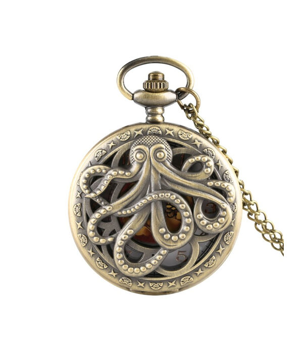 YouBella Pocket Watch Pendant with Chain for Husband Unique Memorable Gift Dual Purpose Stainless Steel Clock for Men (YBWATCH_0028)